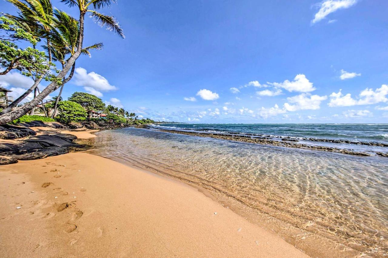 Waipouli Beachfront Condo With Balcony And Ocean Views Kapa'a Exterior foto