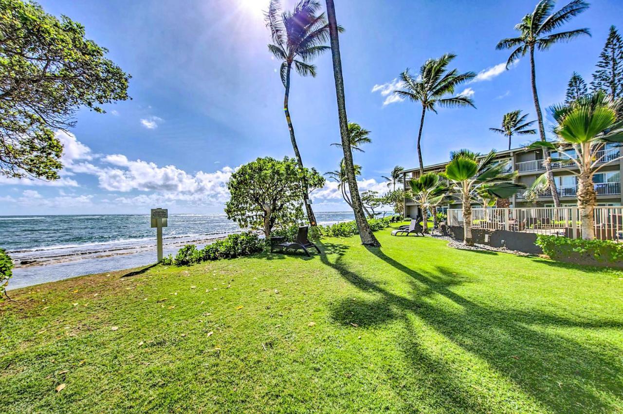 Waipouli Beachfront Condo With Balcony And Ocean Views Kapa'a Exterior foto